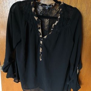 Miss Me Cheetah Blouse